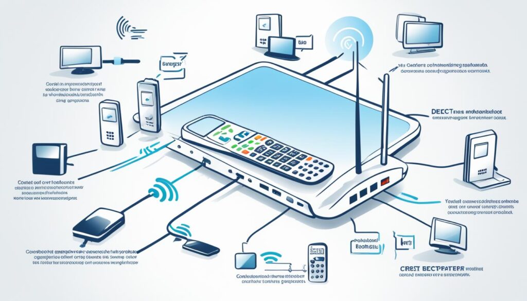 DECT Repeater im Netzwerk